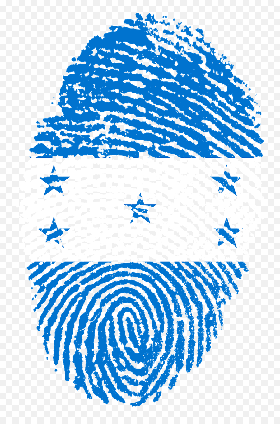 Honduras Flag Fingerprint Country Pride - Challenges To Digital India Emoji,Pride Flag Emojis