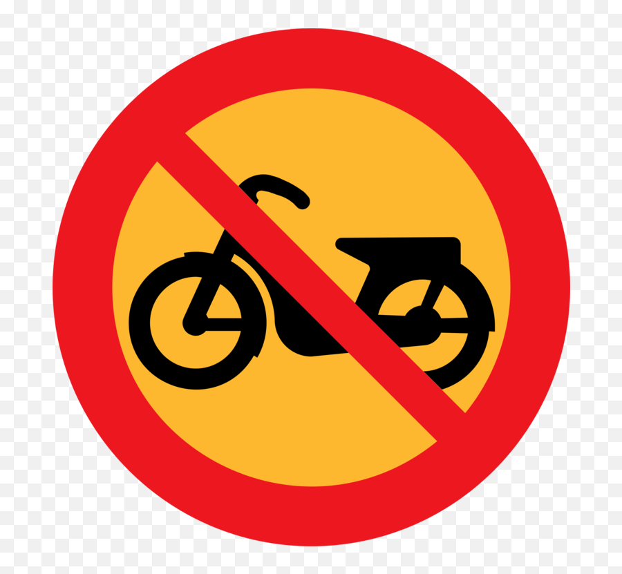 Emoticon Area Symbol Png Clipart - Förbud Mot Moped Klass 2 Emoji,Motorcycle Emoticon