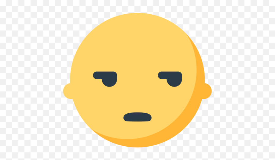 Unamused Face Emoji - Emoticone Blasé,Unamused Emoji