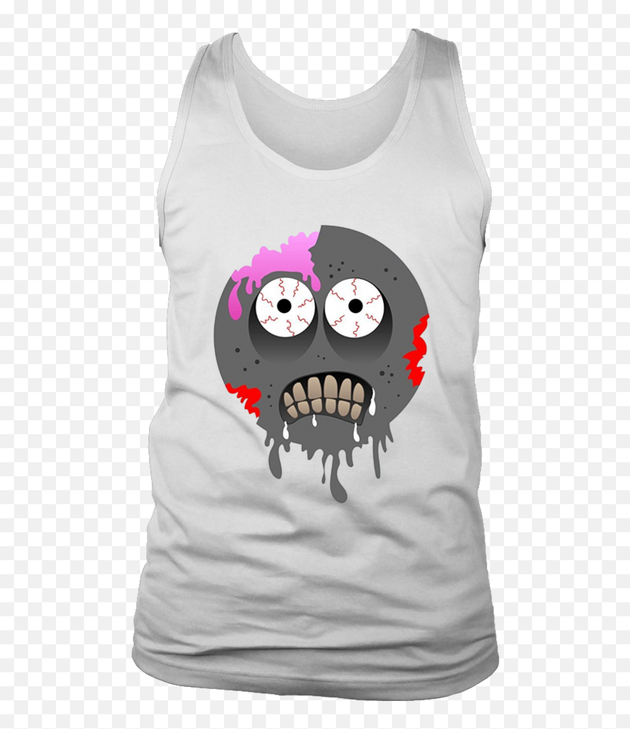 Scary Teeth Png - Halloween Zombie Emoji Scary Funny Tshirt Discreet Lgbt Phone Background,Almond Emoji
