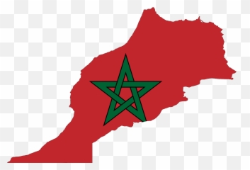 Flag Map Of Morocco - Emoji