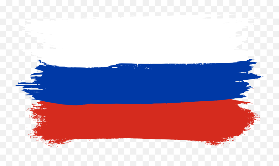 Flag Of Russia - Russian Flag Paint Png Emoji,Russian Flag Emoji