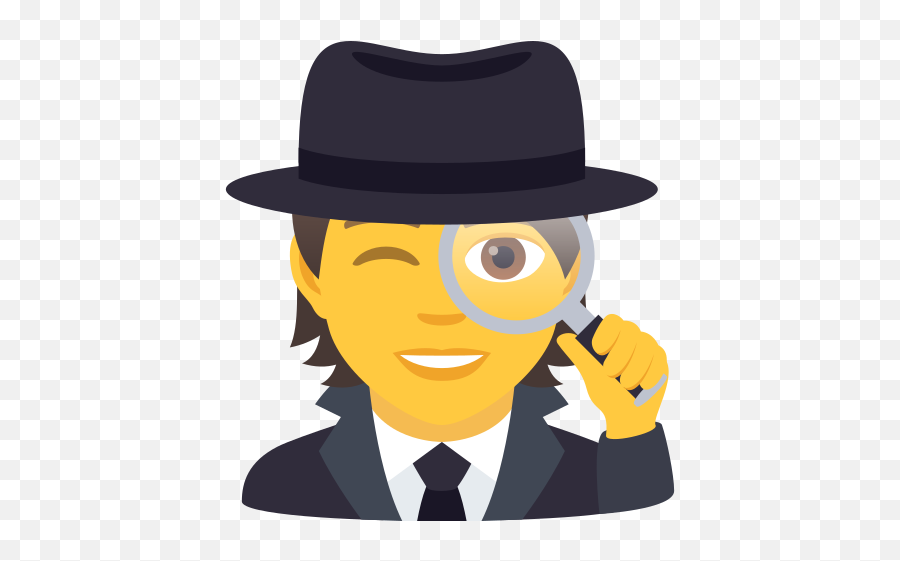 Emoji Detective Para - Detective Emoji,Sombrero Emoji