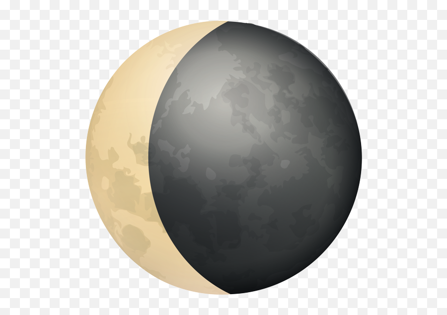 Emoji - Circle,Dark Moon Emoji