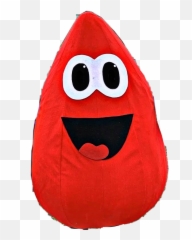 Red Blood Blooddrop Emoji Sticker - Happy,Blood Drop Emoji