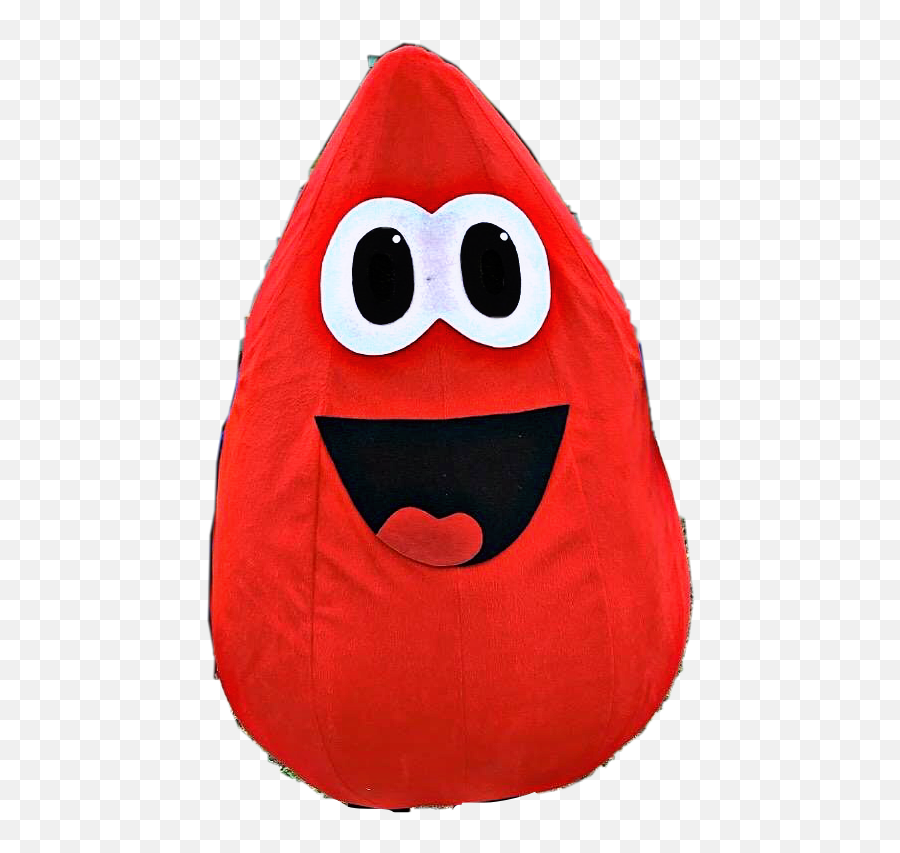Red Blood Blooddrop Emoji Sticker - Happy,Blood Drop Emoji