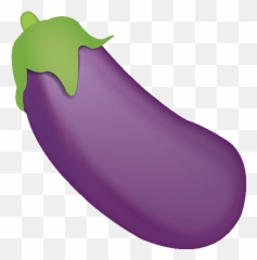 Eggplant Aubergine Sticker by safesexting for iOS u0026 Android - Emoji Gif Transparent