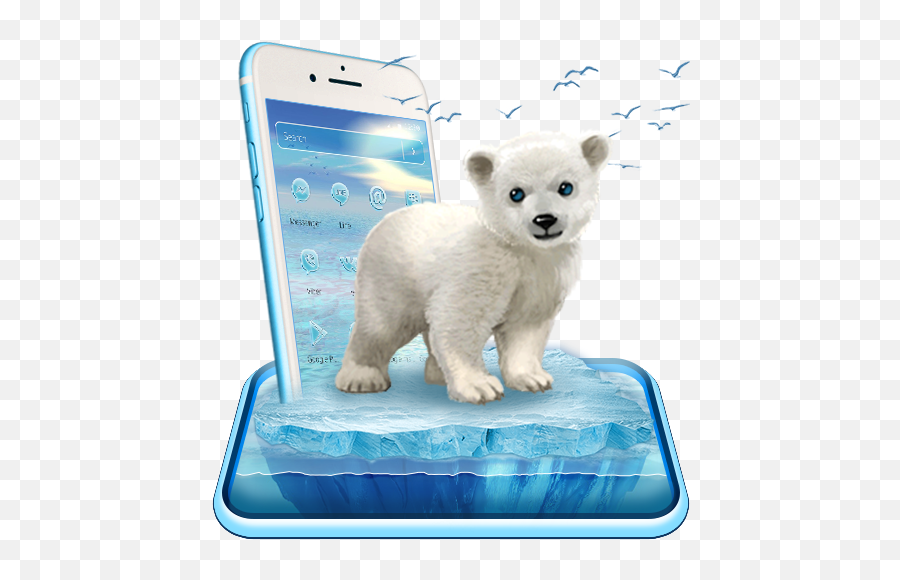 Glacier Baby Bear Theme - Google Play Iphone Emoji,Platypus Emoji
