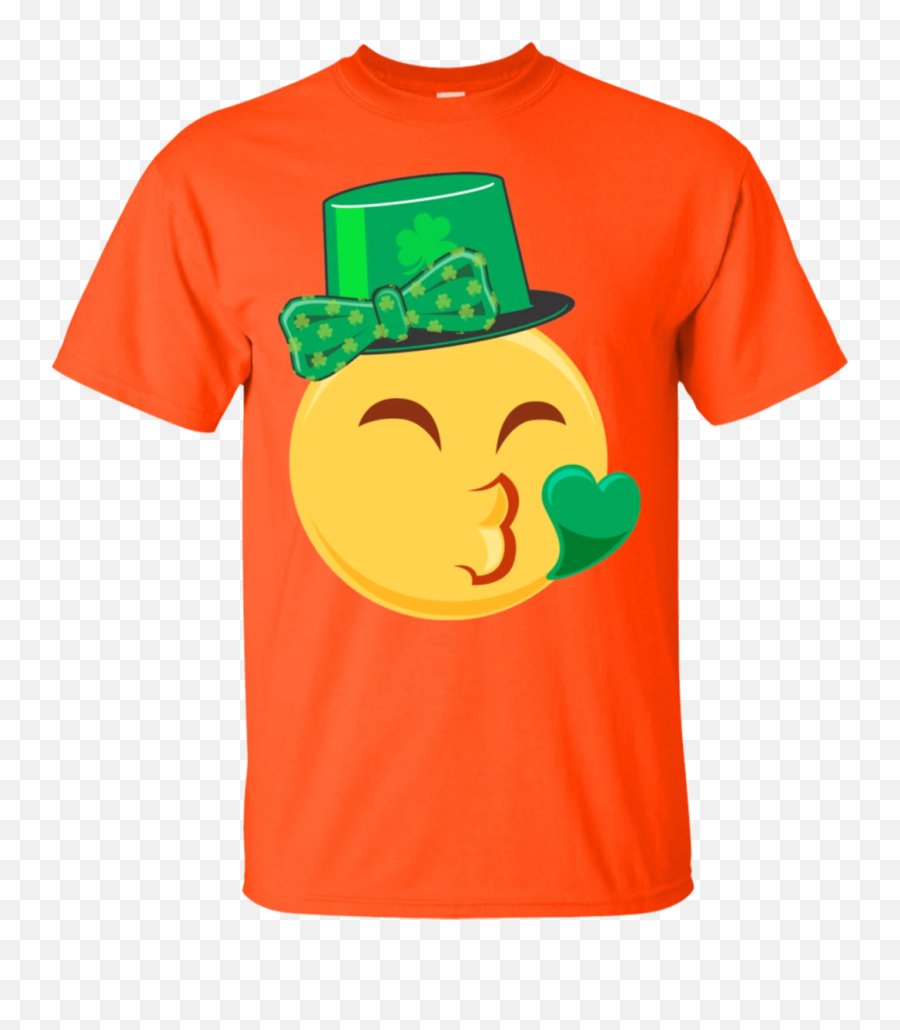 Emoji Saint Patricks Day Shirt Girls Green Heart Eyes Bow,Royal Emoji