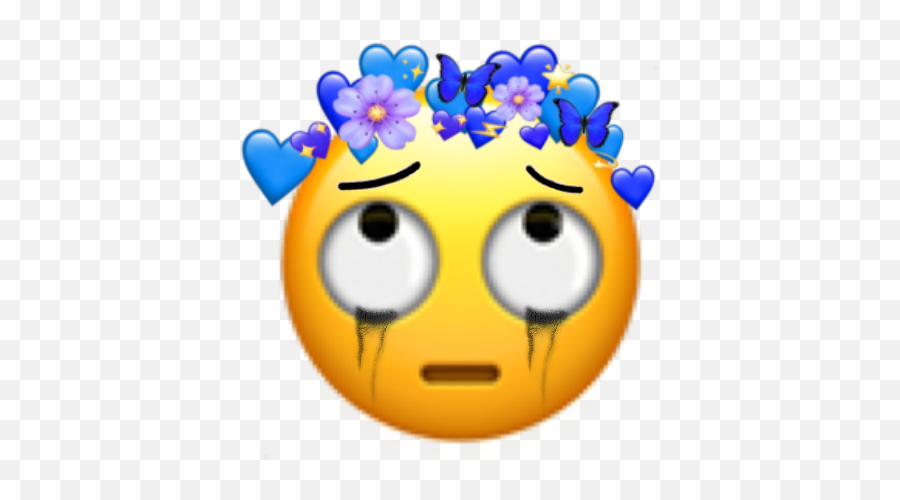Emoji Emojicrown Sad Sticker - Happy,Trash Emoticon