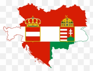 Flag Map Of The Austro - Austria Hungary Emoji
