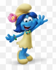 Smurf Blossom - Smurfs The Lost Village Smurf Blossom Emoji,Smurf Emoji