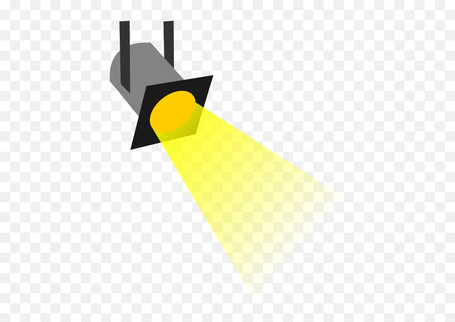 Spotlight Spot Light Clip Art At Clker - Spotlight Clipart Emoji,Spotlight Emoji