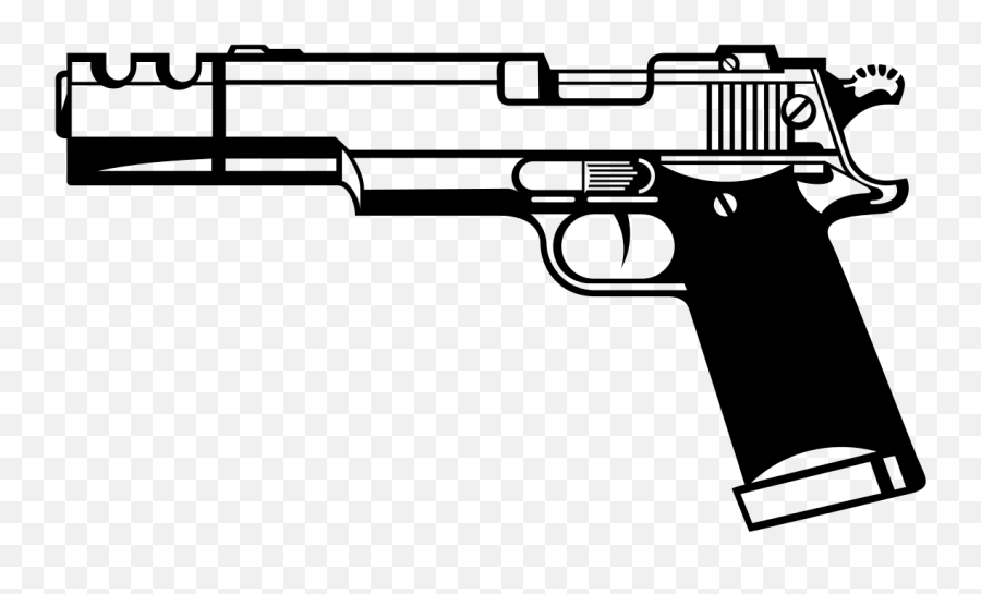 Gun Clipart Hand Gun Gun Hand Gun Transparent Free For - Transparent Gun Clipart Emoji,Pistol Emoji
