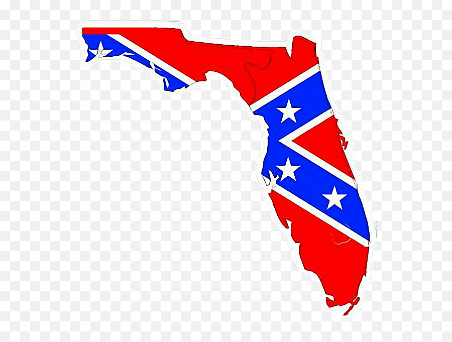 Confederate Florida State Usa Flag - State Of Florida Rebel Flag Emoji,Confederate Flag Emoji
