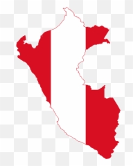 Flag - Peru Map Png Emoji
