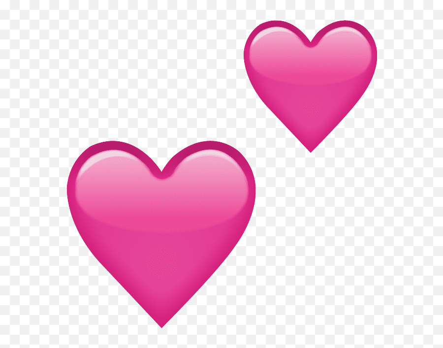 Download Free Png Two - Heart Emoji Transparent Background,Love Birds Emoji
