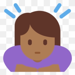 Twemoji2 1f647 - Persona Sorprendida Animada Png Emoji