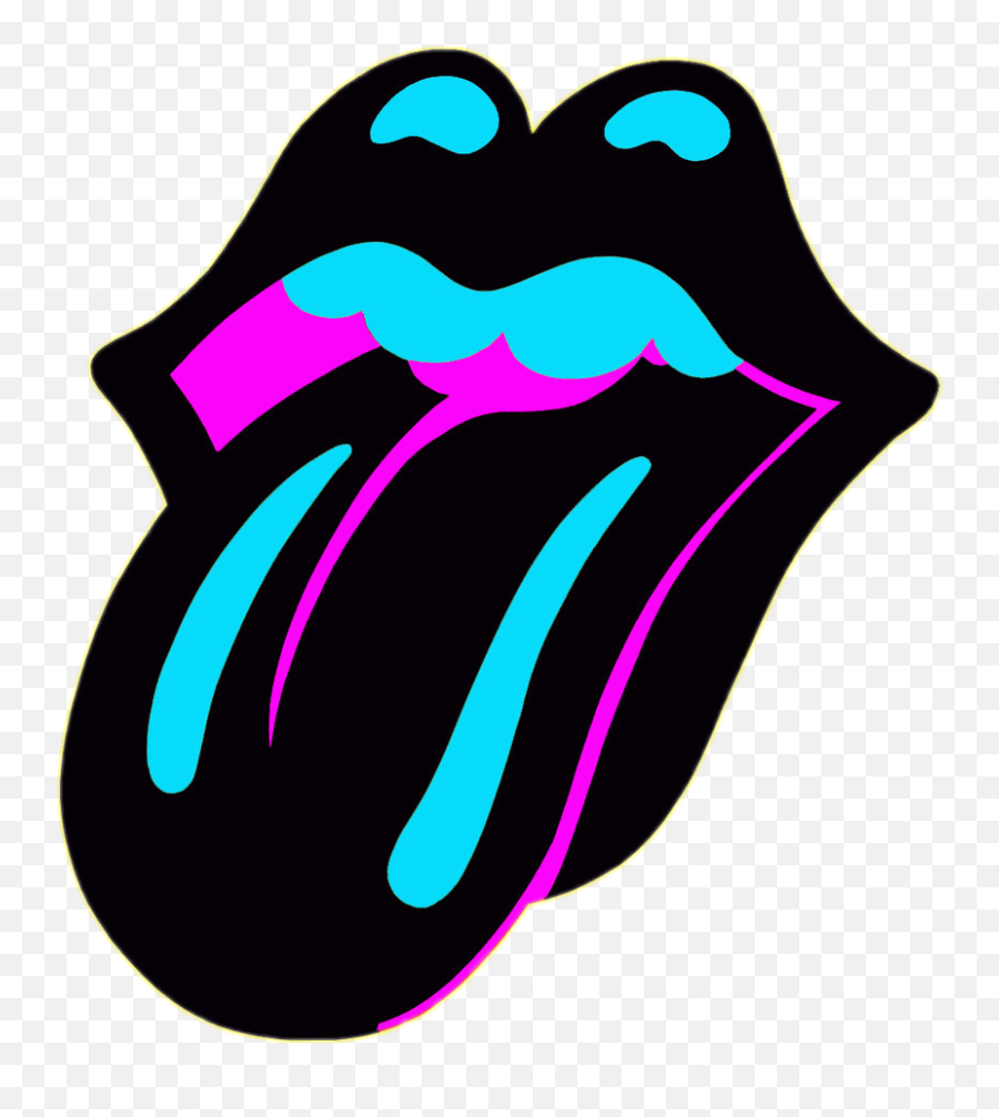 Dab Vector Tumblr Transparent Png - Pop Art Rolling Stones Tongue Emoji,Rolling Stones Emoji