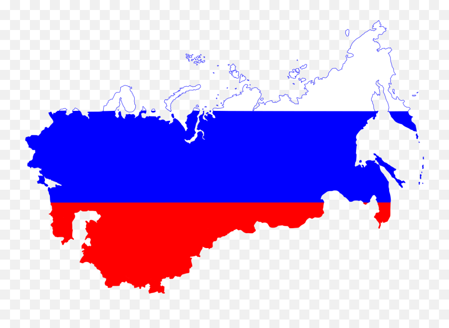 Flag - Russia Map And Flag Emoji,Russia Flag Emoji