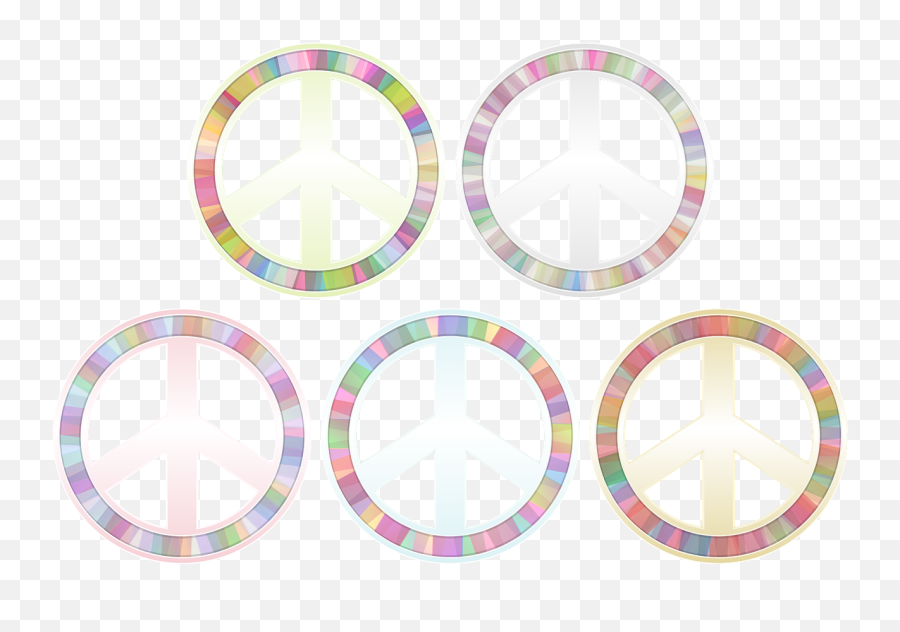 Peace Symbol Pastels Sign Free Pictures - Circle Emoji,Facebook Emoticons Peace Sign