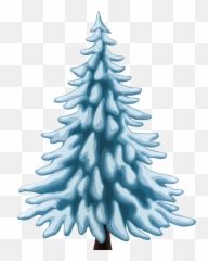 Christmas Pine Tree Clipart Png - Clipart Winter Tree Png Emoji,Pine Tree Emoji