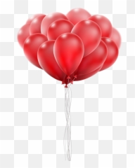 Red Balloon Clipart Png - Transparent Transparent Background Balloons Png Emoji,Red Balloon Emoji