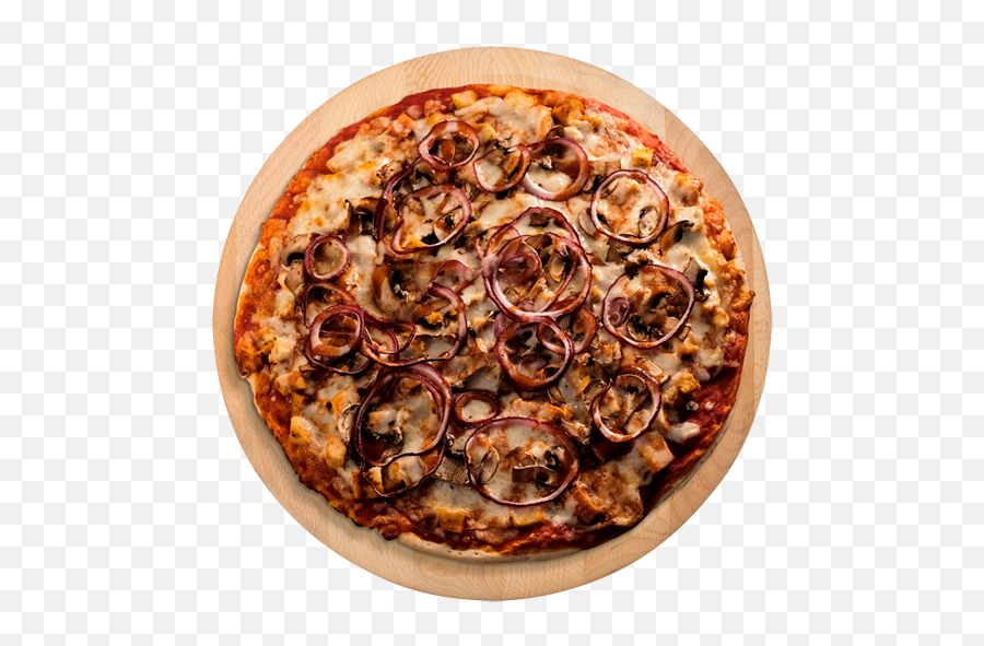 Download Bbq Chicken Pizza - Tomato Charlies Pizza Png Image Pizza Emoji,Bbq Emoji