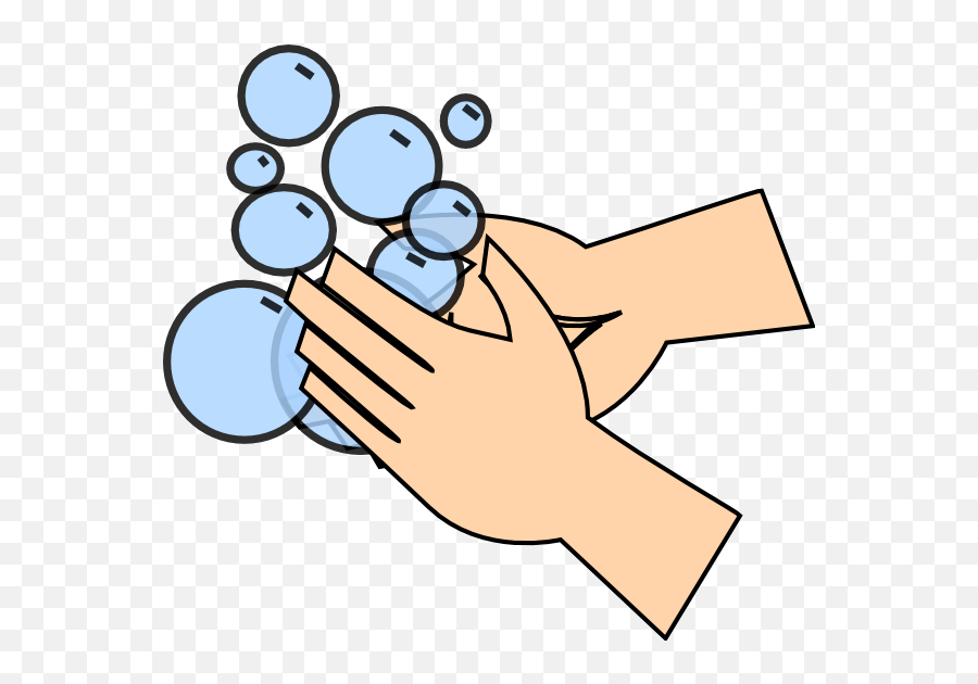 Hands Clipart Transparent - Washing Hands Clipart Png Emoji,What Does The Two Hands Emoji Mean