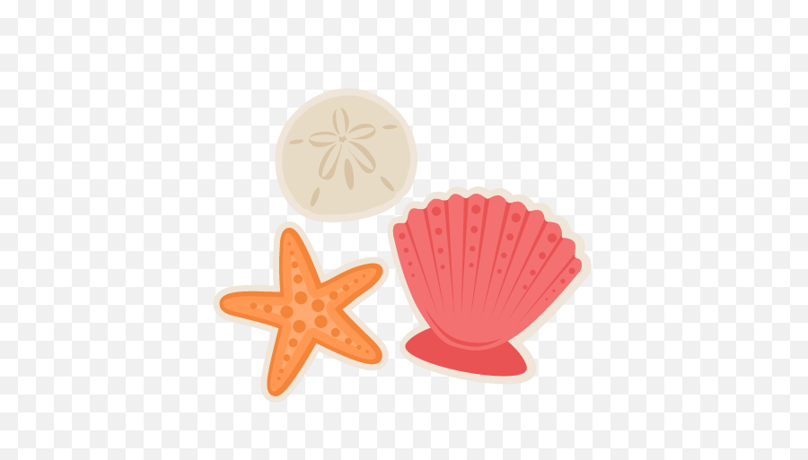 Large Seashells Cliparts And Others Art Inspiration - Seashells Clipart Emoji,Seashell Emoji