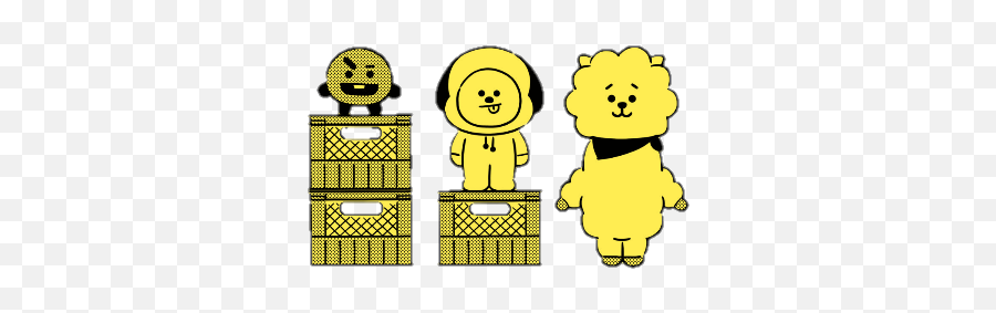 Bt21 Bts Shooky Chimmy Rj - Bt21 Rj Chimmy Shooky Emoji,Bt21 Emoji