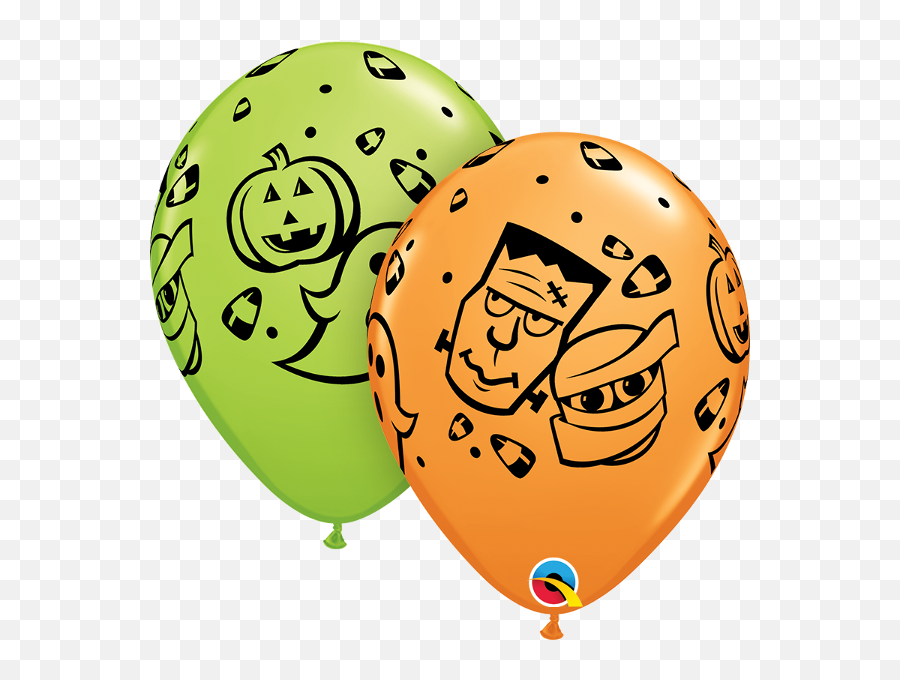 Halloween Balloons Canada Party Supplies Canada - Open A Party Transparent Balloon Gold Black Emoji,Broomstick Emoji