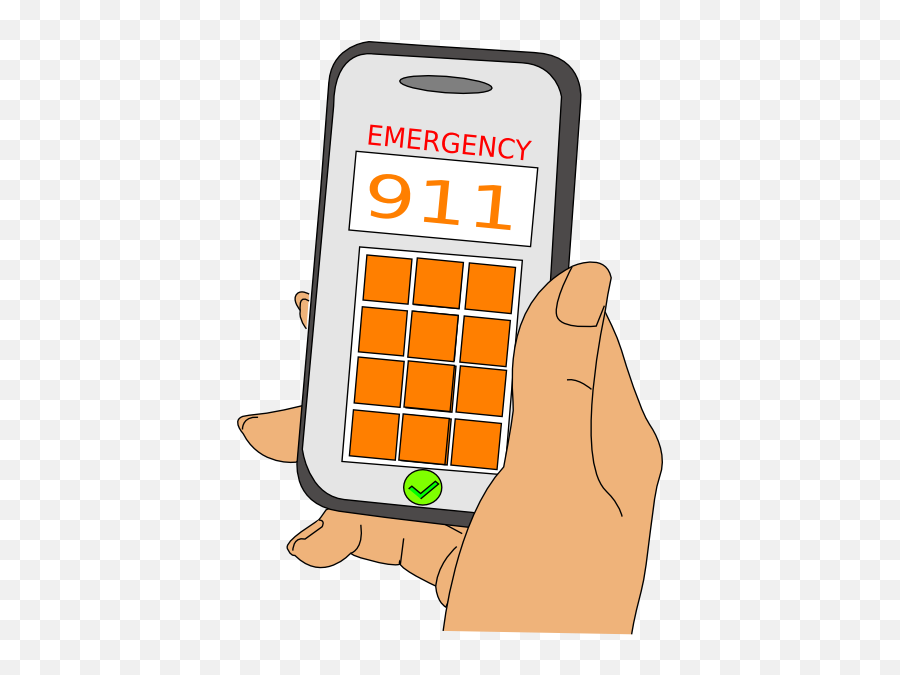 911 Emergency Clipart - Hand Holding Phone Clipart Emoji,911 Emoji