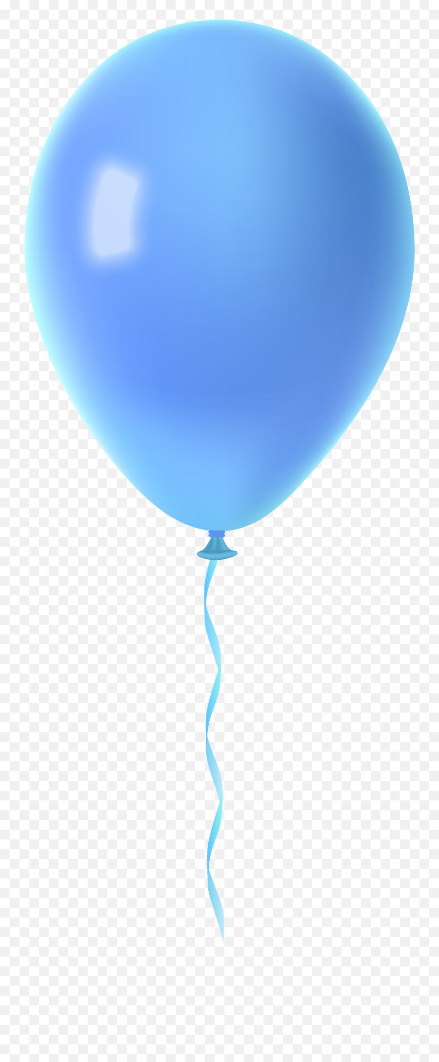 Transparent Background Blue Balloon - Clipart Blue Balloon Transparent Background Emoji,Blue Balloon Emoji