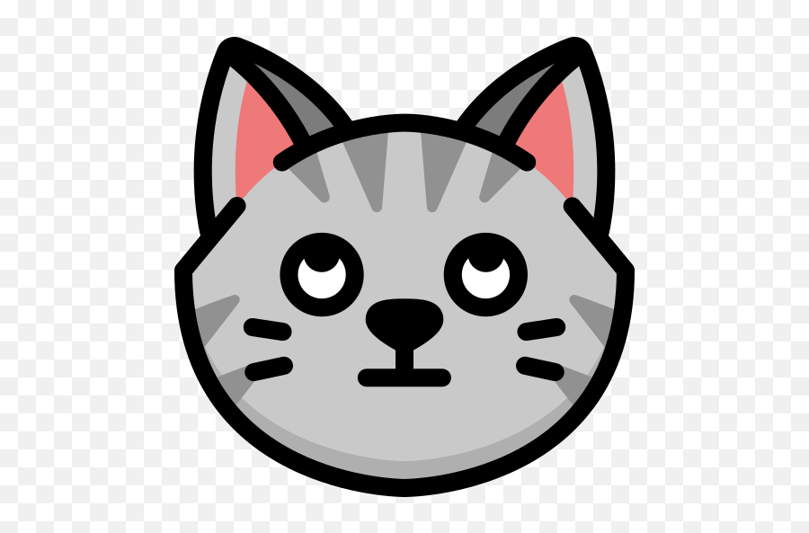 Rolling Eyes - Cat Dead Icon Emoji,Facebook Rolling Eyes Emoji