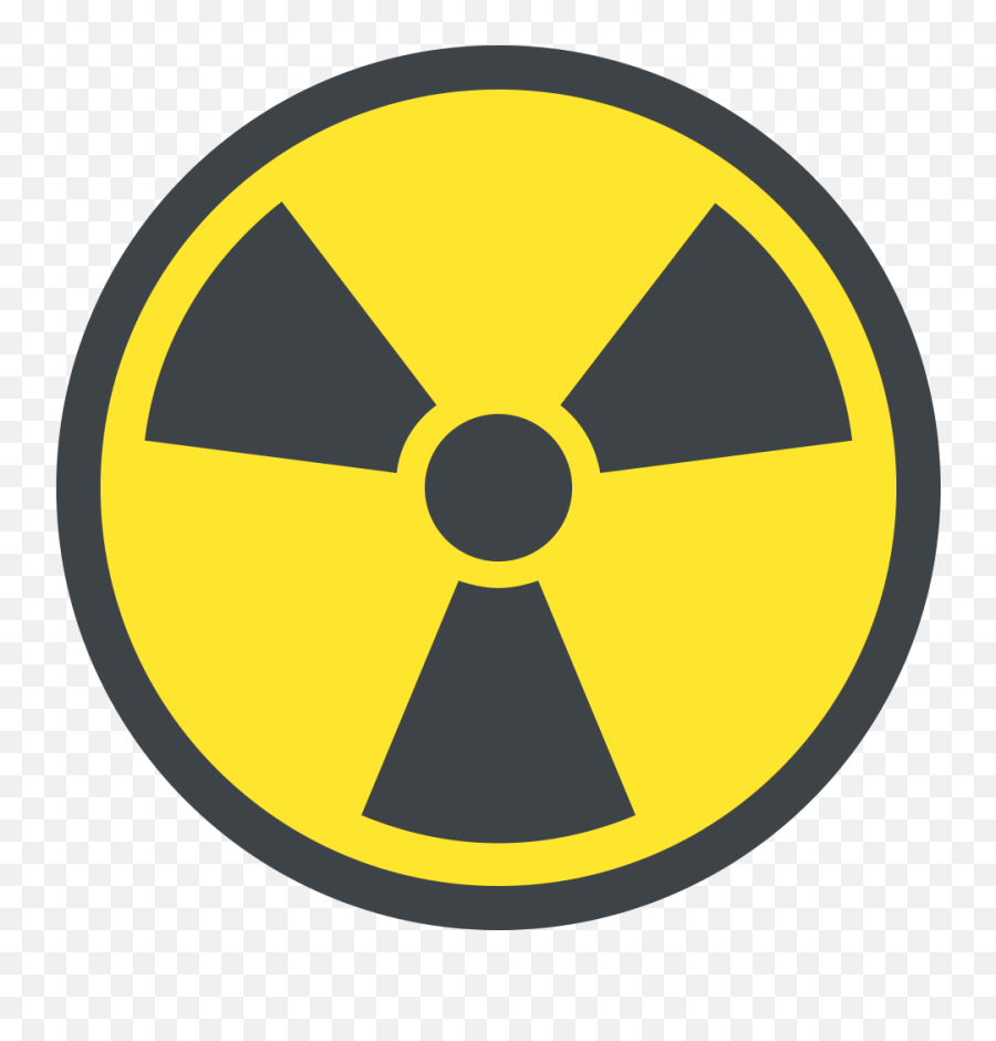 Emojione 2622 - Radiation Icon Emoji,Alert Emoji