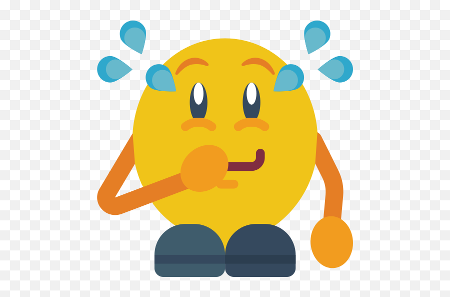 Laughing - Free People Icons Clip Art Emoji,Laughing Emoji Necklace