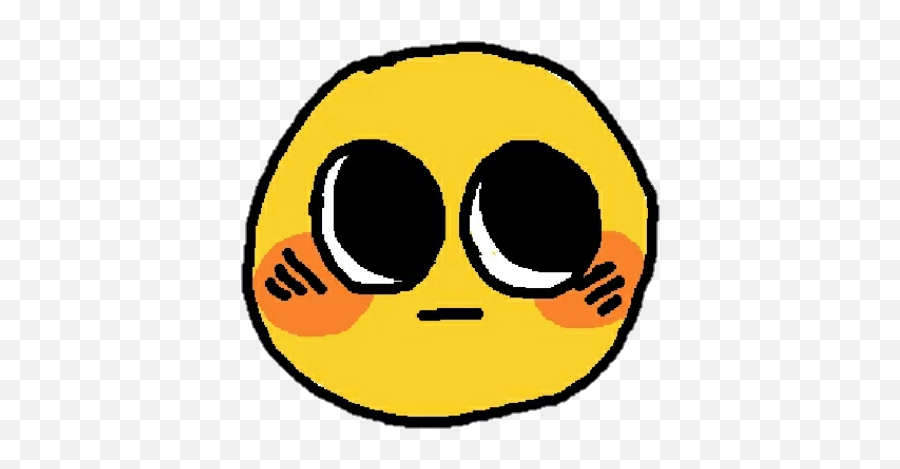 Cute Memes Emoji Meme Emoji Drawings - Blush Face Meme Emoji,Kermit Emoji