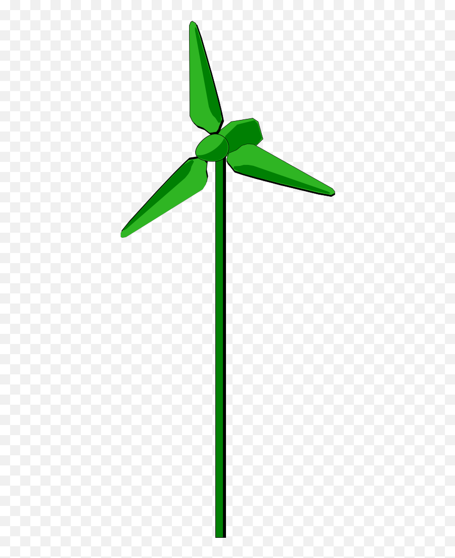 Energy Positive Wind Turbine Green Png - Wind Turbine Clip Art Emoji,Windmill Emoji