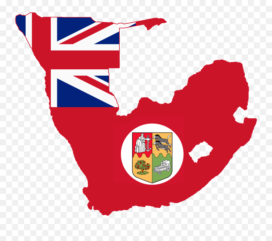 South Africa Flag Map 1915 - South Africa And South West Africa Emoji,African Flag Emoji