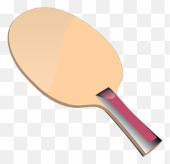 A Table Tennis Racket Vector Clip Rt - Raqueta De Ping Pong Png Emoji,Ping Pong Emoji