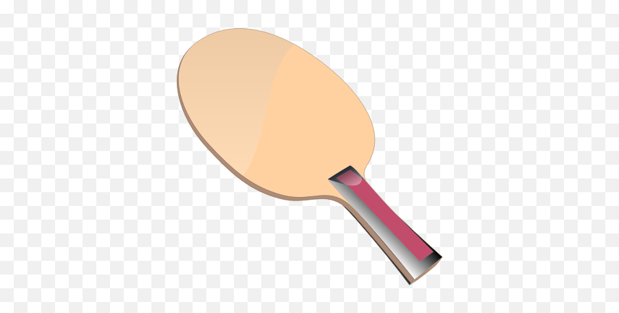 A Table Tennis Racket Vector Clip Rt - Raqueta De Ping Pong Png Emoji,Ping Pong Emoji