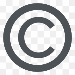 Copyright Symbol Emoji Trademark - Transparent Background Copyright Symbol Png,Emoji Symbols