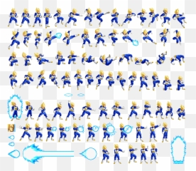 Sprite Dragon Ball Transparent Png - Vegeta Emoji