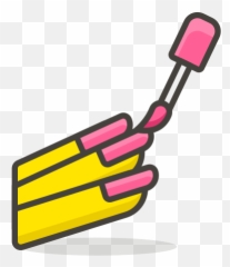Nail Polish Free Icon Of 780 Vector Emoji - Svg
