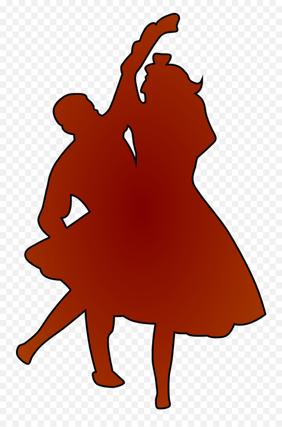 Dance Couple Dress Tango Pirouette - Couple Dance Image Hd Emoji,Japanese Kiss Emoji