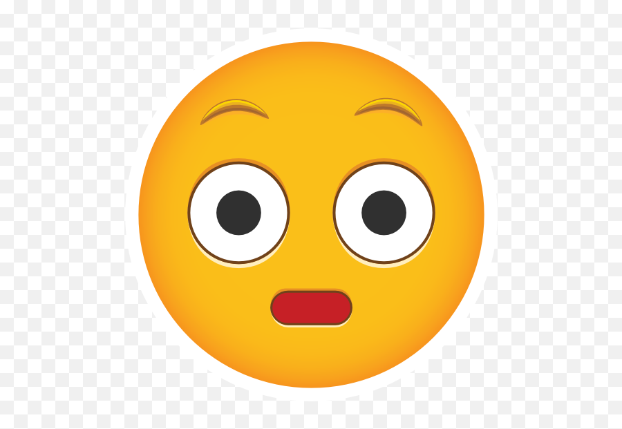 Phone Emoji Sticker Staring Wide Eyed - Wide Eyed Emoji,Wide Eyed Emoji