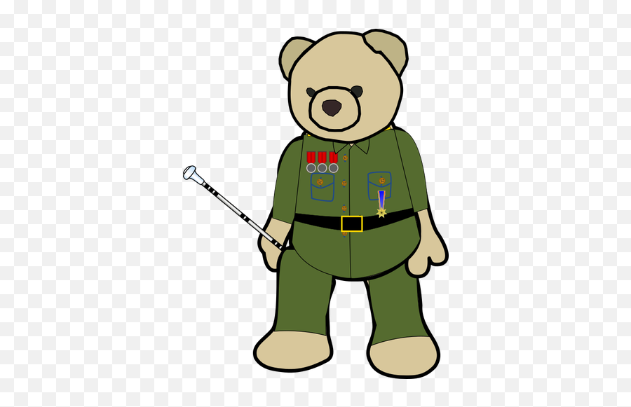 Fältmarskalk Teddy - Commander Bear Emoji,Teddy Bear Emoticons