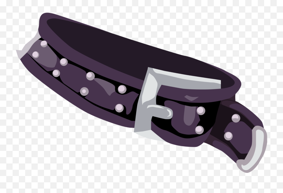 Collar Animal Dog Leash Purple Renee - Belt Emoji,Leash Emoji