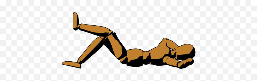 Wooden Figure Resting - Descansar Clipart Emoji,Totem Pole Emoji